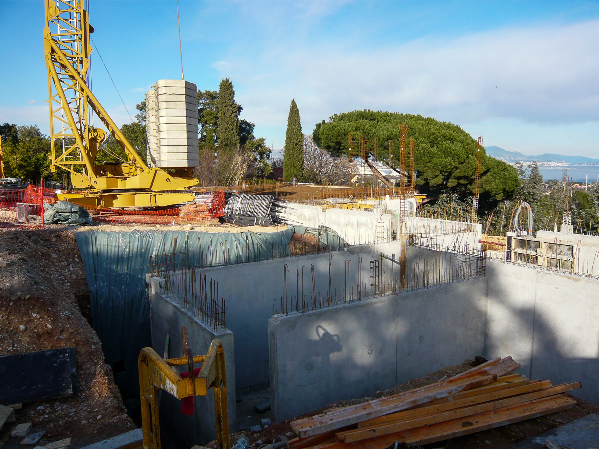 House Construction Antibes 1200m²