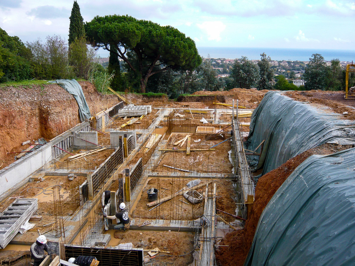House Construction Antibes 1200m²